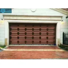 Porte de garage de garage isolé en alliage en alliage en aluminium en aluminium